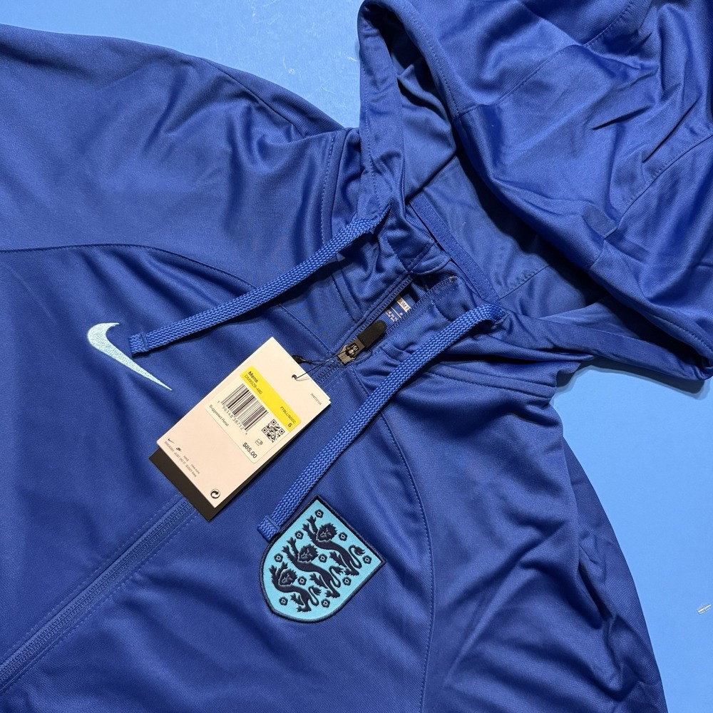 New Nike England Strike Hooded Track Jacket Men Soccer Training DM9529-480 NWT
